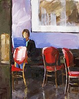 Red Chairs, 2007, 20 x 16"